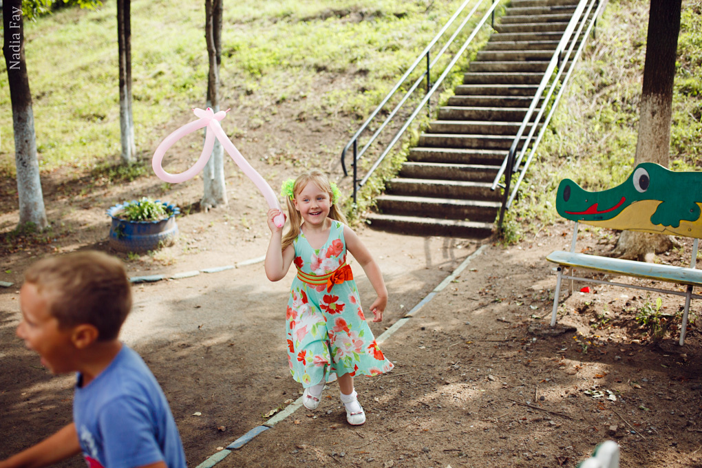 День рождение Полиночки в детском саду. Nadia Fay