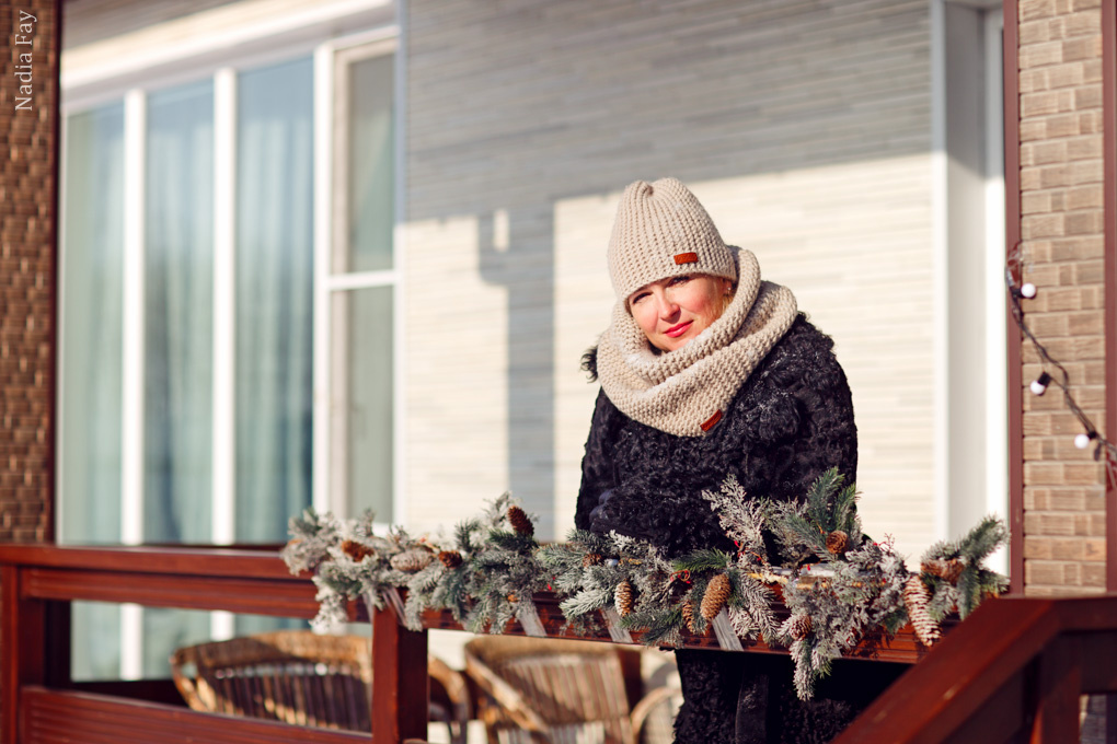 Оксаночка и ее семья (новый год). Nadia Fay
