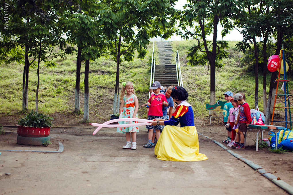 День рождение Полиночки в детском саду. Nadia Fay