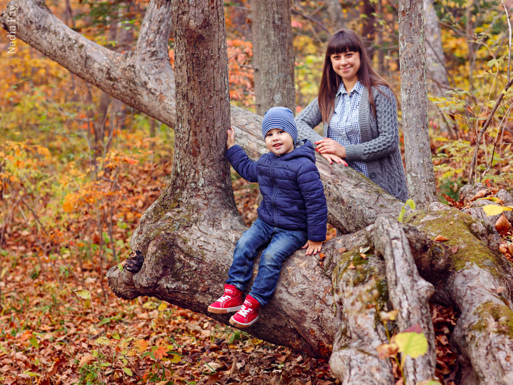 Ирочка, Андрей и Матвейка. Nadia Fay