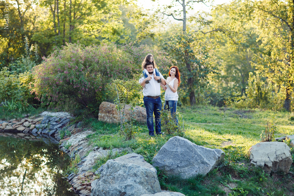 Натешенька и ее семья (набережная ДВФУ). Nadia Fay