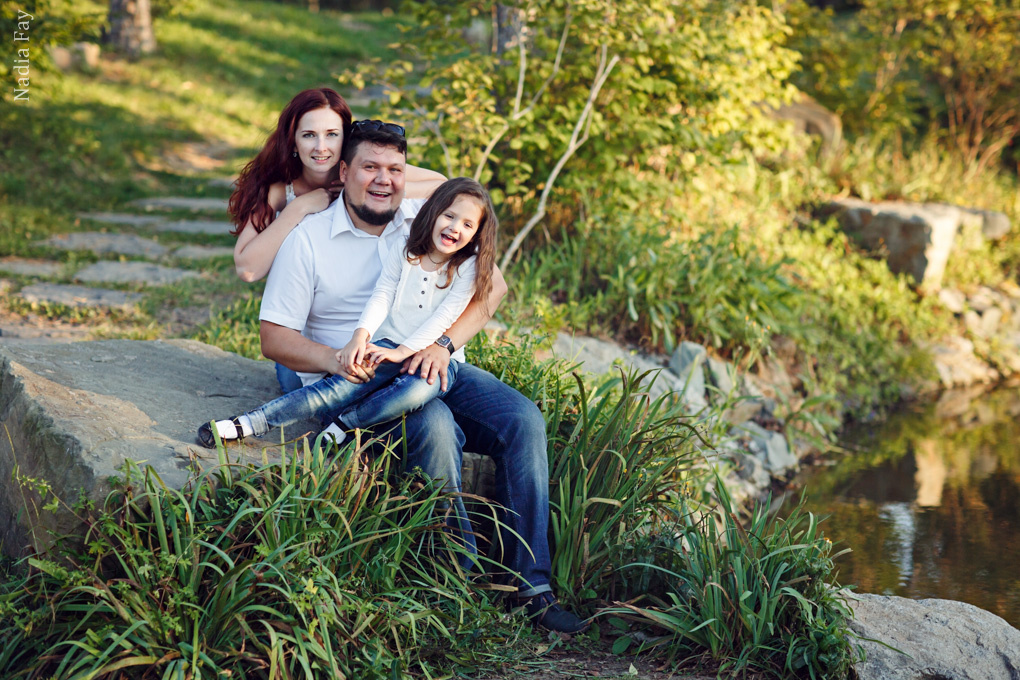 Натешенька и ее семья (набережная ДВФУ). Nadia Fay