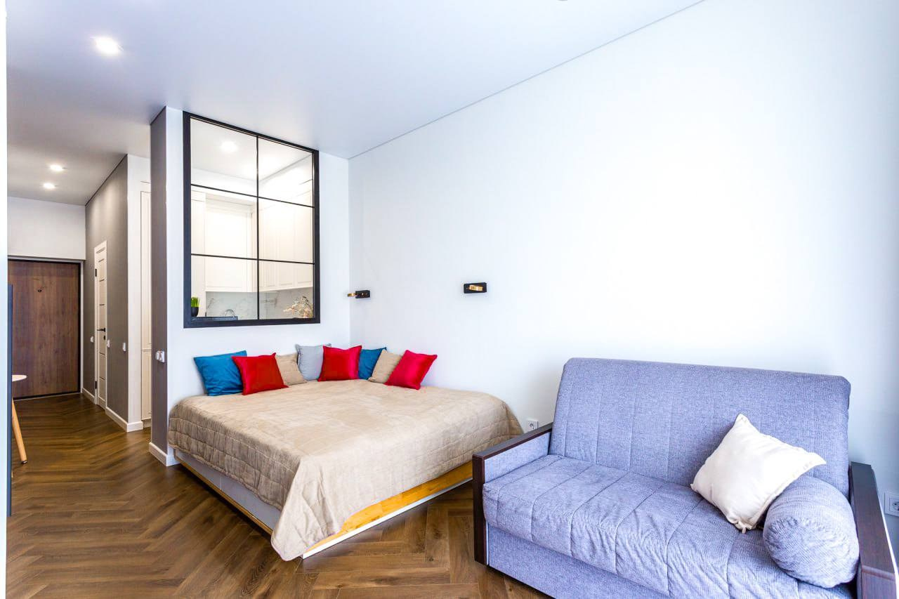 Стильная квартира для отдыха в ЖК бизнес класса с собственным бассейном!. Квартиры посуточно, длительно в Сочи, LARA APART GROUP