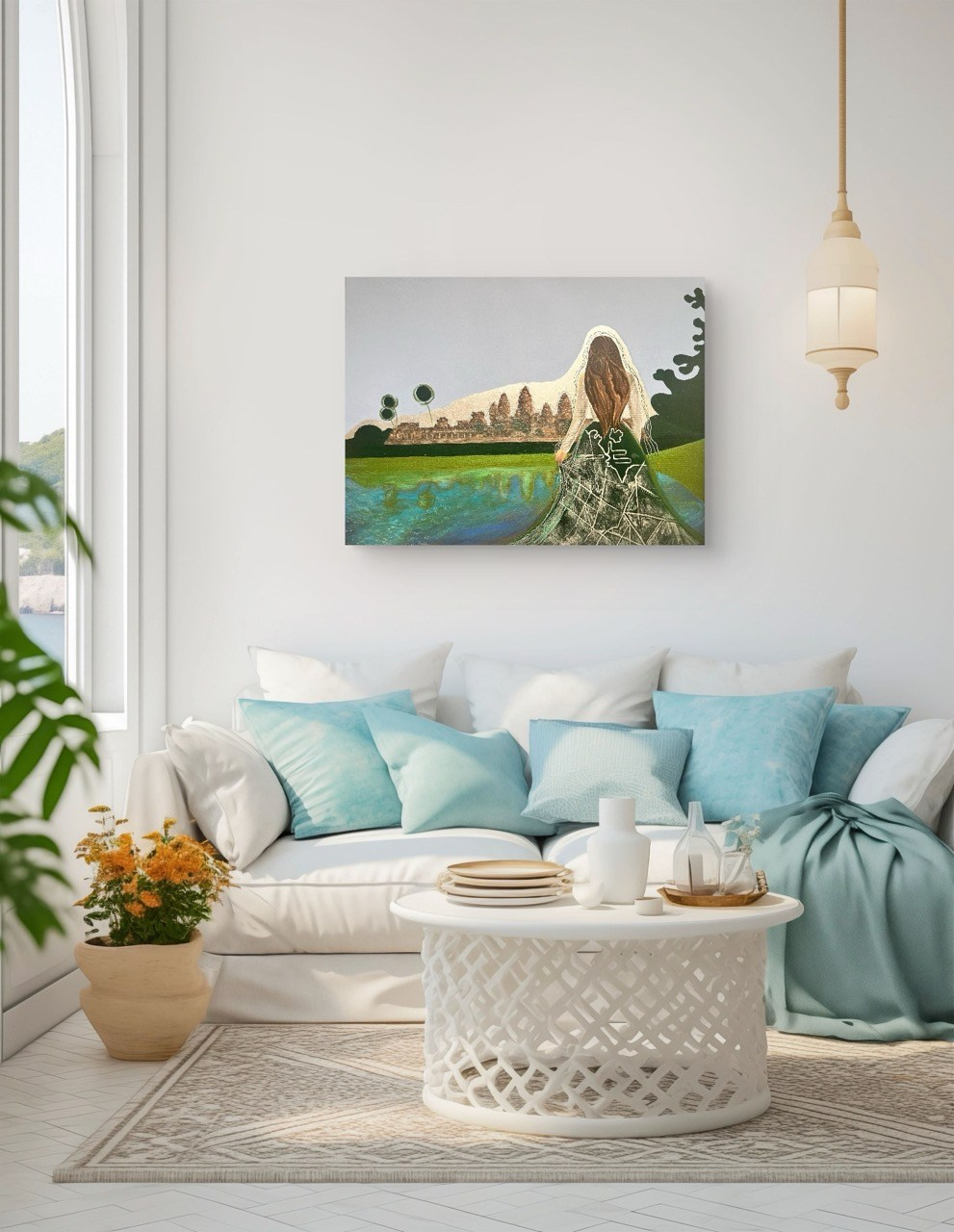 Серия «Волшебница Изумрудного Востока». Картины пейзаж