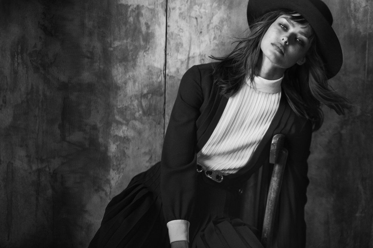 ЧЕРНО-БЕЛЫЙ ПОРТРЕТ