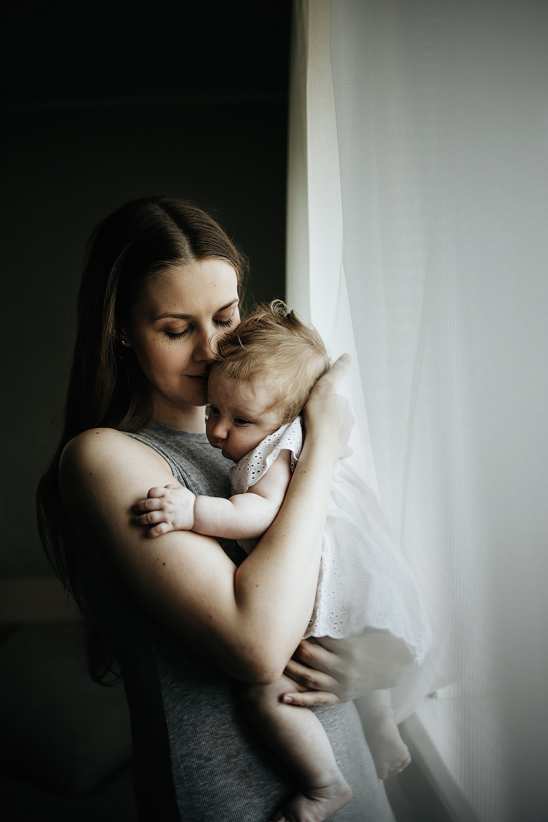 Агата. Newborn lifestyle фотограф Екатерина Будиновская