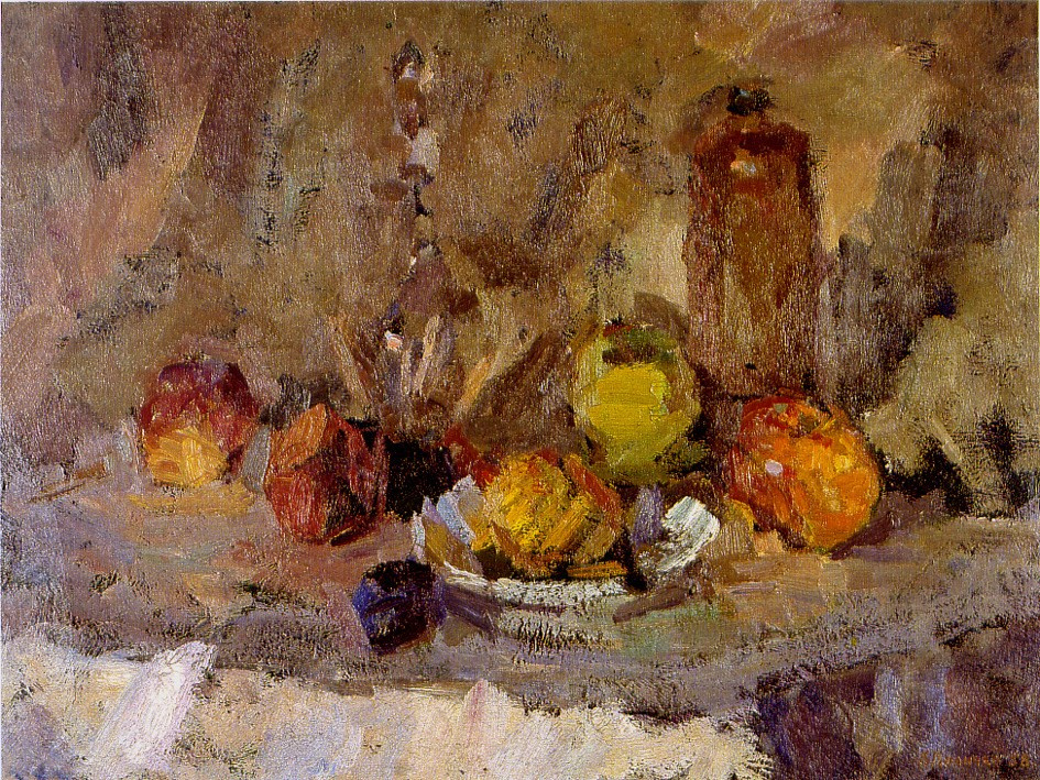 «Натюрморт» 1958 год Собр. Д. Томас. Мадрид. Художник Величко Вадим Семёнович