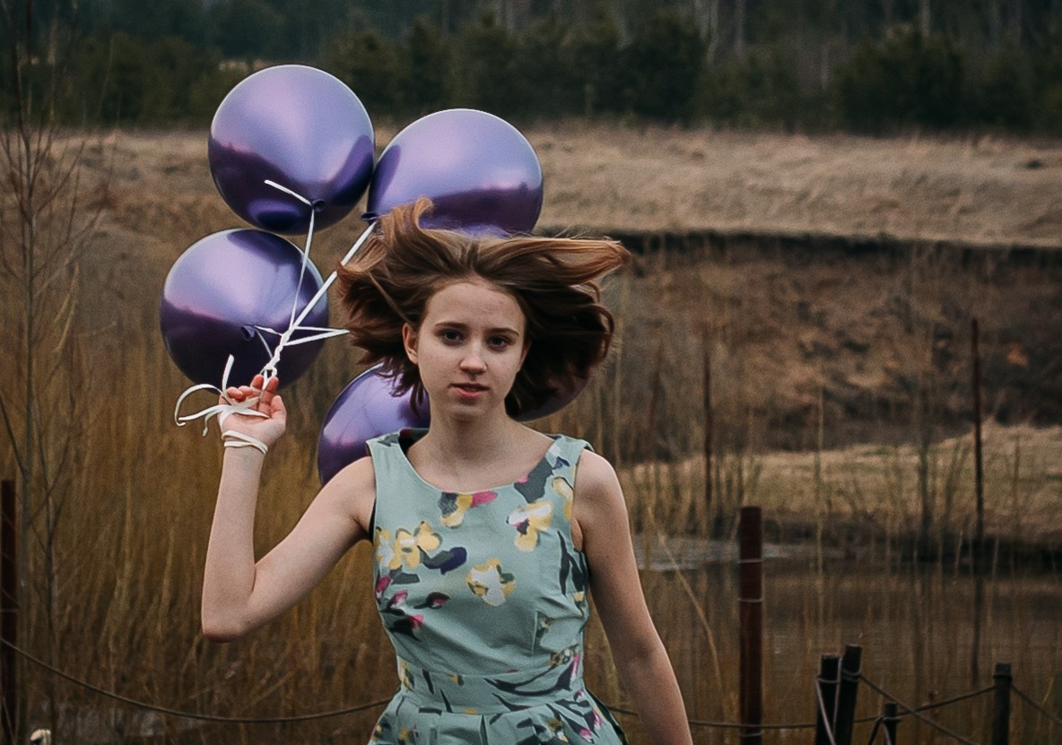 Лаки парк весна шарики. Фотограф в Болгарии. Фотограф в Созополе