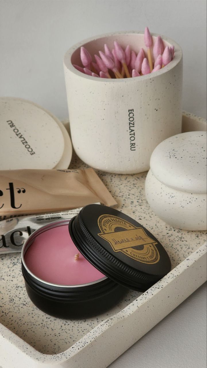 Наши работы. Изделия из гипса и соевые свечи ручной работы