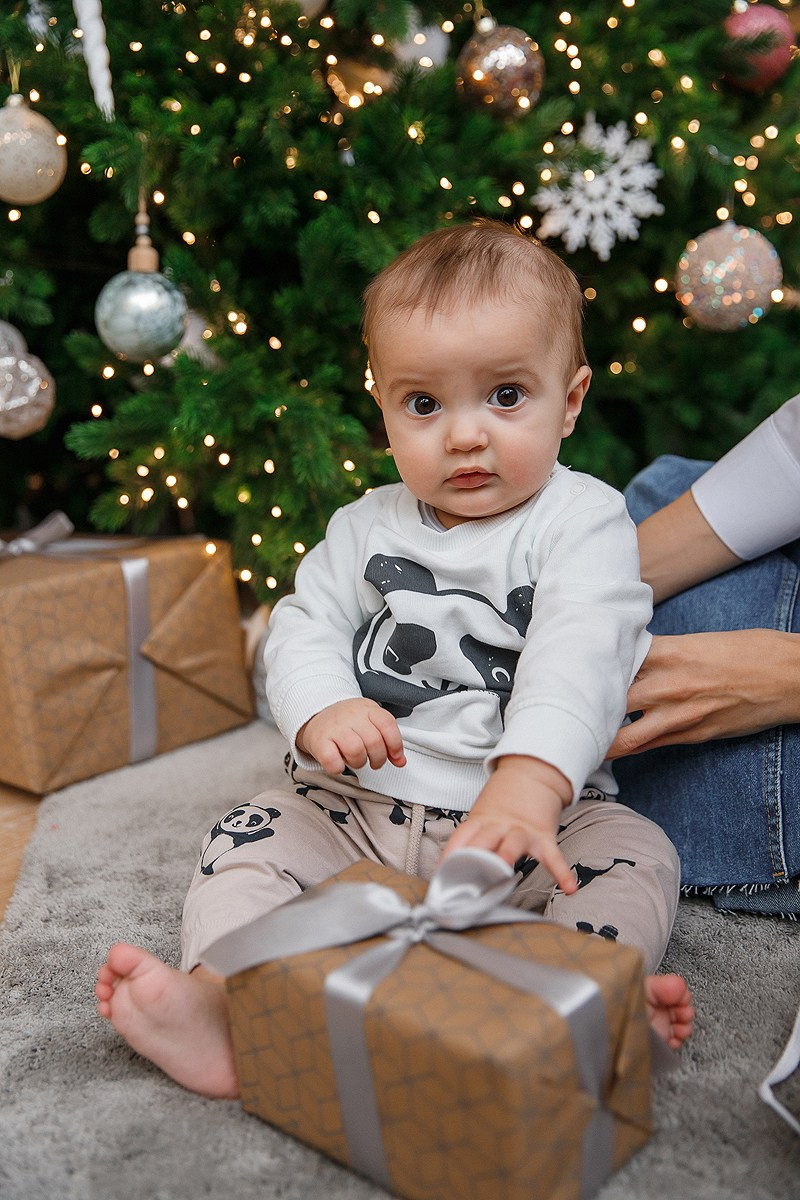 Зимняя фотосессия в студии. Фотограф Олеся Жомер