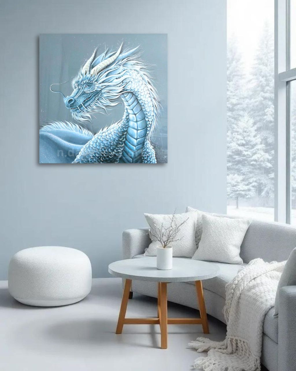 Ледяной страж. Художник