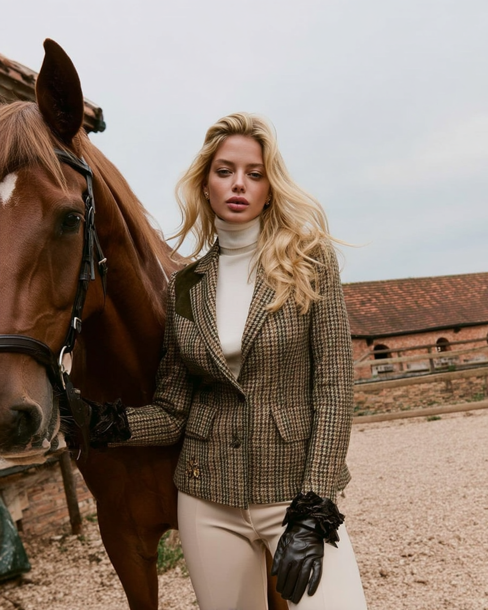 Творческий проект по внедрению реального товара для бренда Holland Cooper. Ekaterina Kiral — Visual Branding & AI Creation