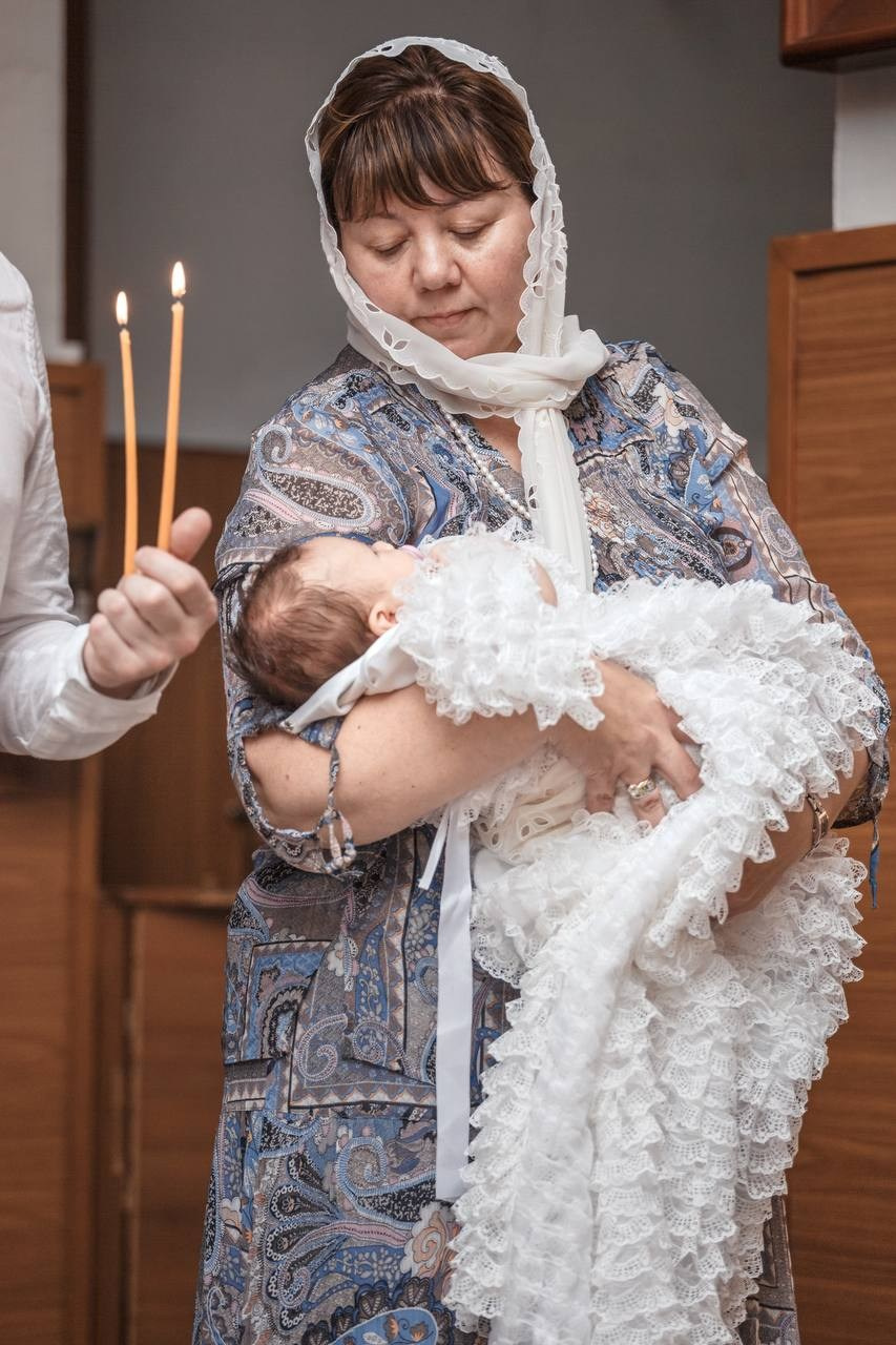 Фотосъёмка таинства крещения. Фотограф на крестины. GagarinProArt