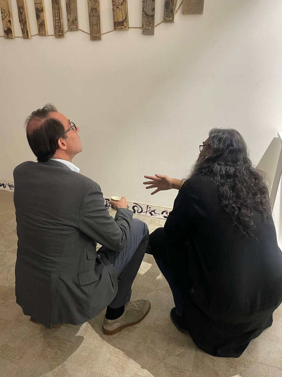 Групповая выставка DARK MATTER, 07-17.12.2024 галерея ONKAF, в Нью-Дели. Лера Круглова