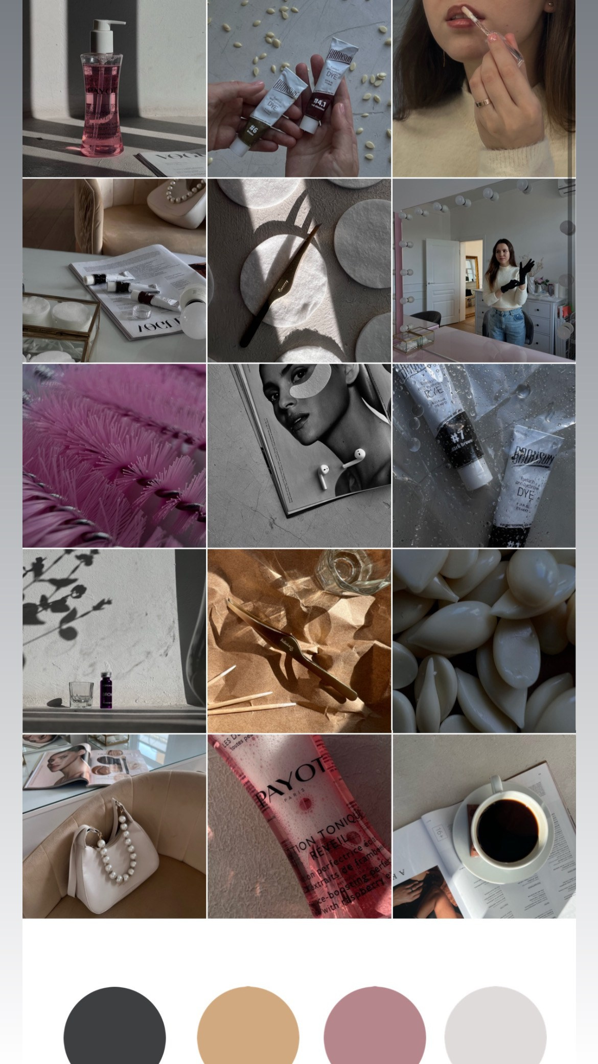 Контент для мастера бровиста, мобильная съемка. Фотограф в Москве Татьяна Драгунова