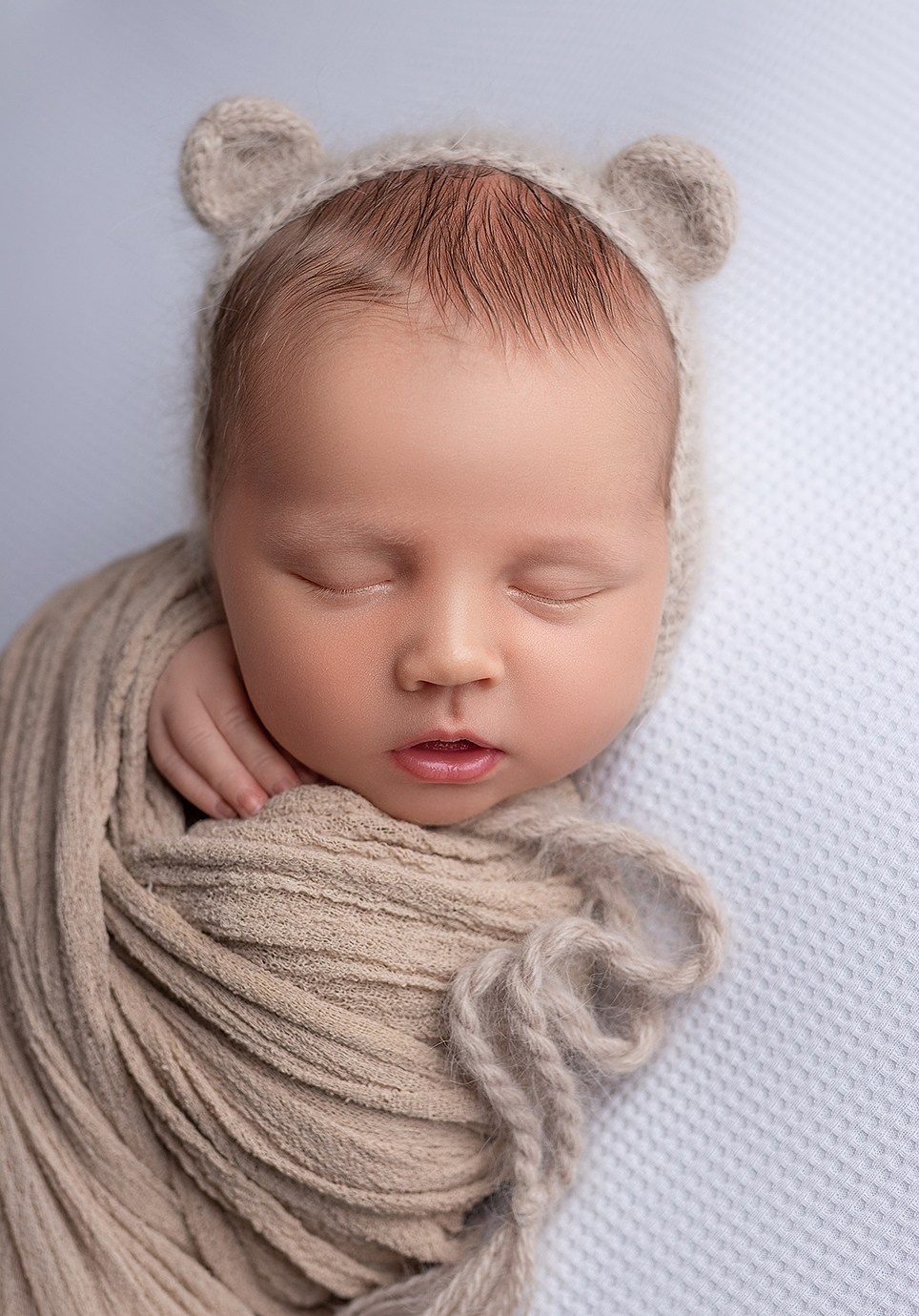 Newborn съёмка Мишеньки. Фотограф новорождённых и малышей до года в Москве и Московской области