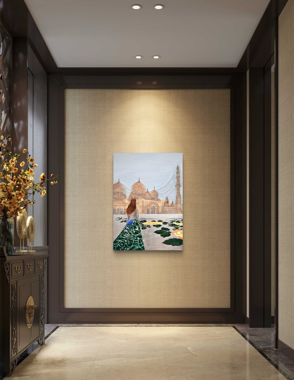 Серия «Волшебница Изумрудного Востока». Картины пейзаж