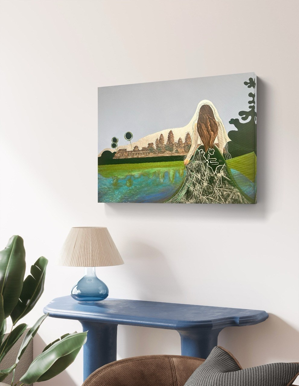 Серия «Волшебница Изумрудного Востока». Картины пейзаж