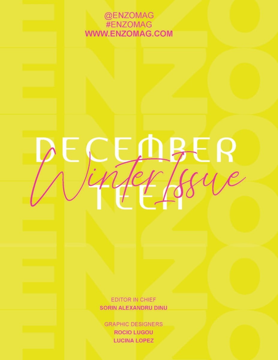 Моя работа на обложке итальянского издания ENZO Magazine. Стилист Анастасия Рашевская