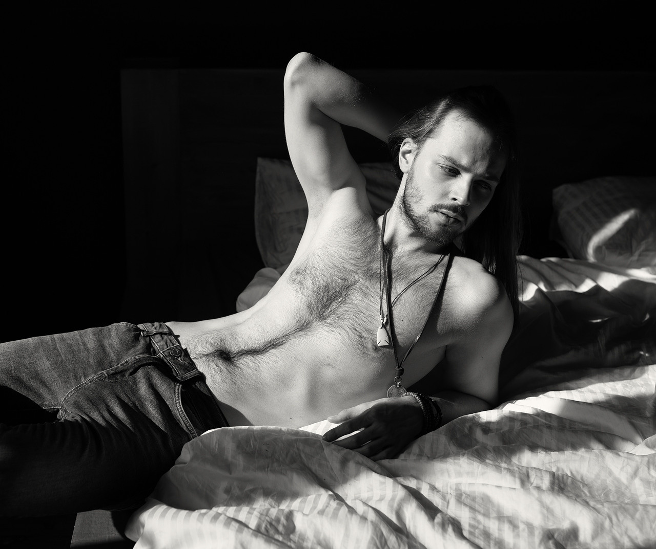 Мужской портрет. Портретный фотограф в Омске Александр Губель