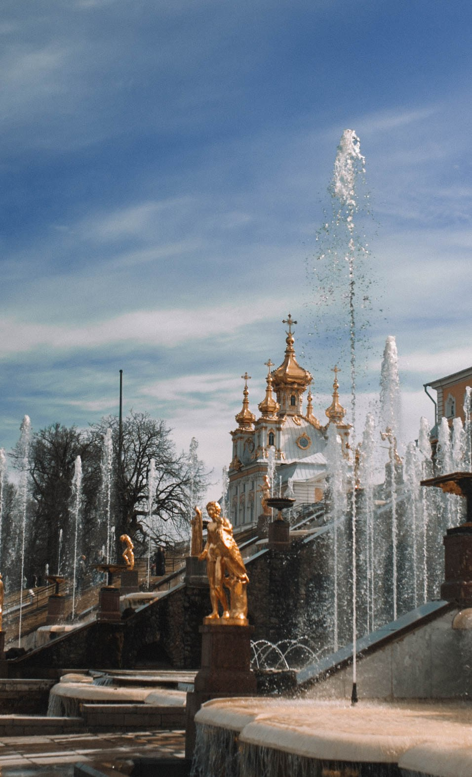 Петергоф, еще без туристов. Главная