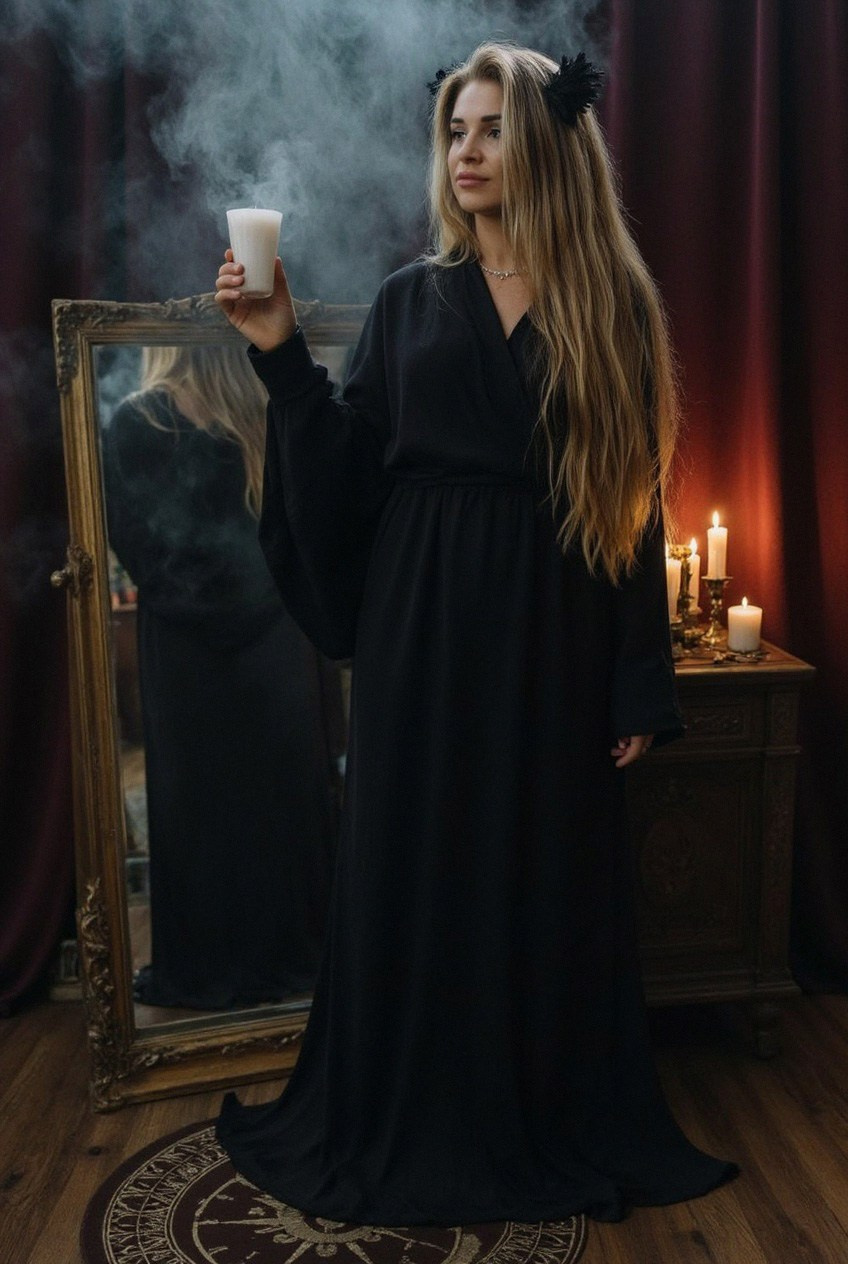 AI-фотосессия в образе ведьмы. Фотосессии с помощью нейросетей от профессиональных фотографов и стилистов | Проект «AI-Photographer»