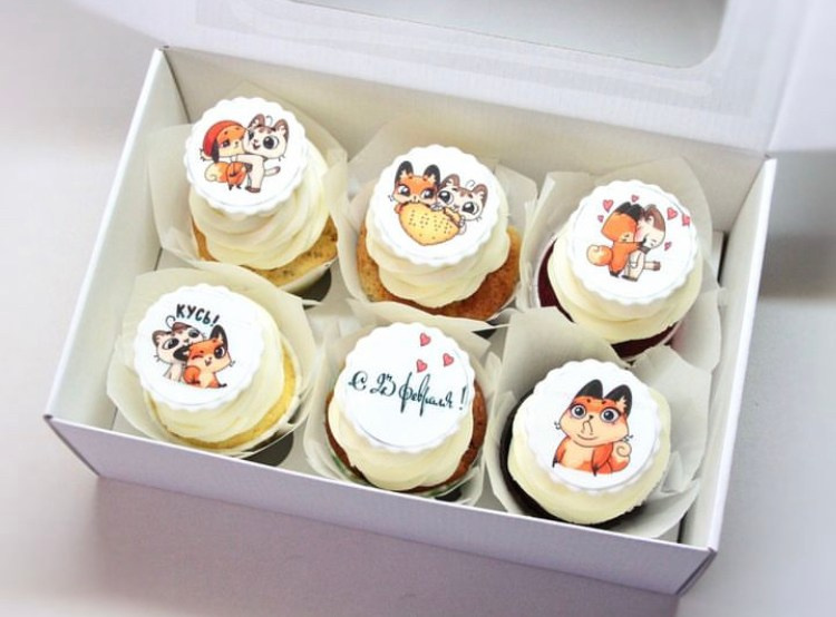 Капкейки с фото. Katyasugarsugar капкейки, зефир, торты Москва