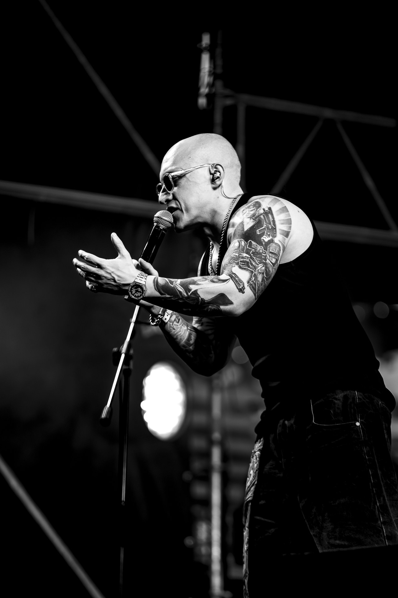 Концерт группы Заточка, 04.07.25, Red Summer, Красный Октябрь. Юрий «Новокаин» Симонов.