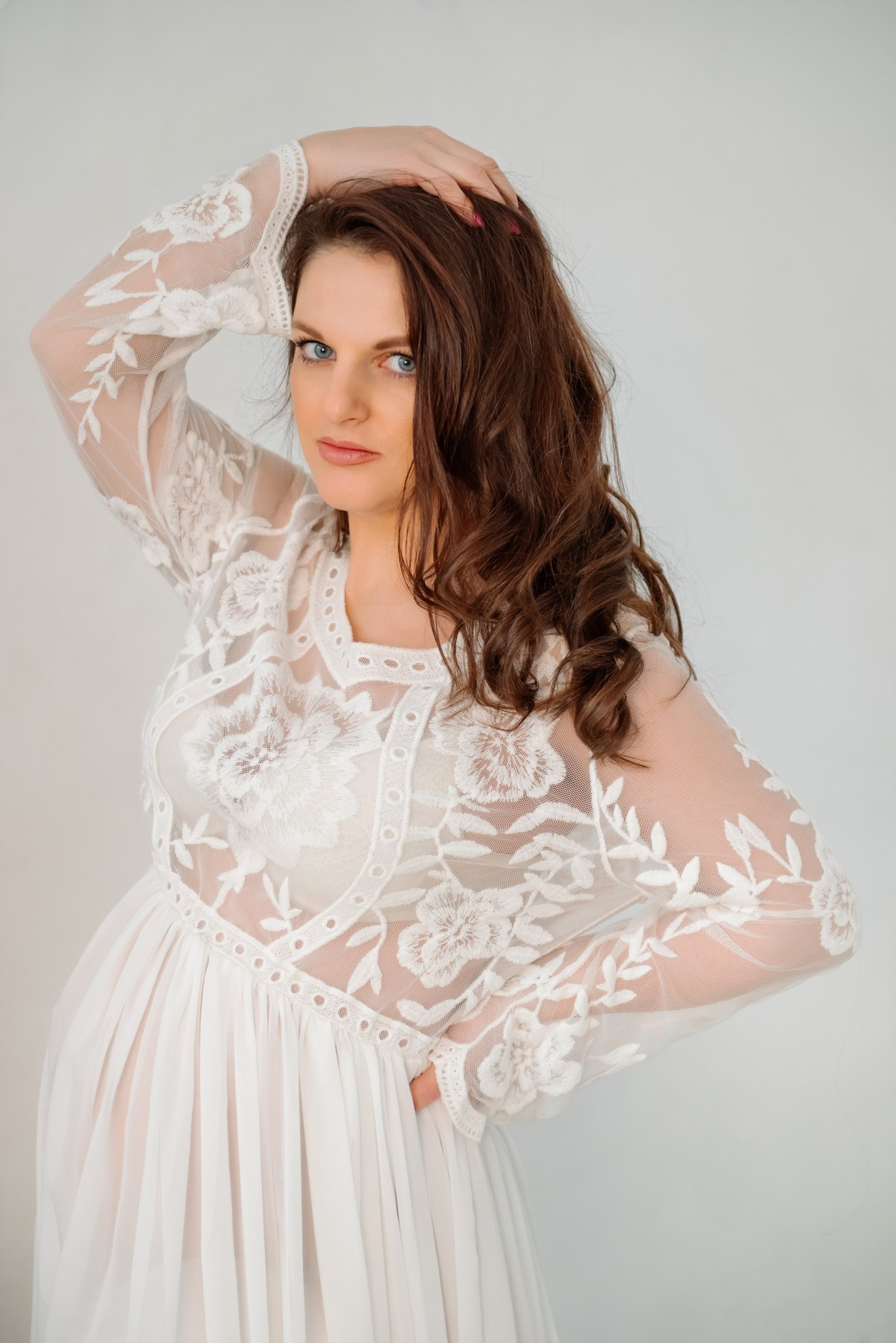 Беременность. Лена в цветах. Свадебный и сеейный фотограф в Санкт-Петербурге Елена Худякова