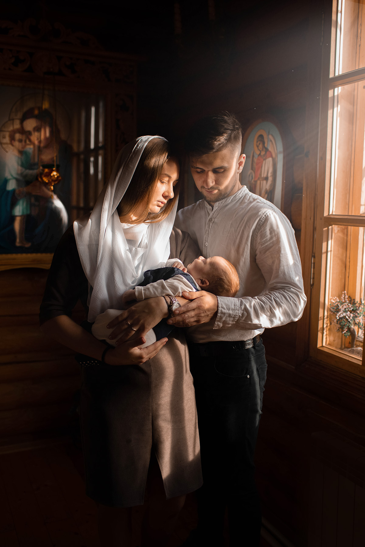 Крещение Марка. Свадебный и портретный фотограф