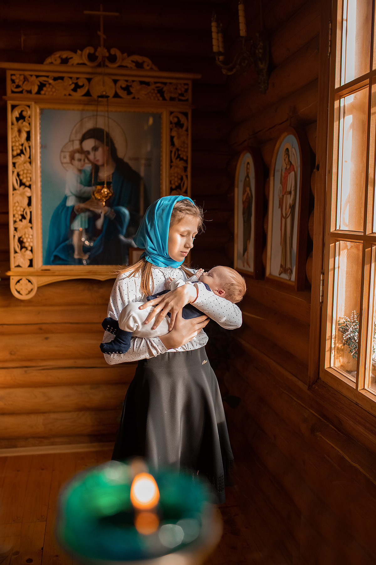 Крещение Марка. Свадебный и портретный фотограф