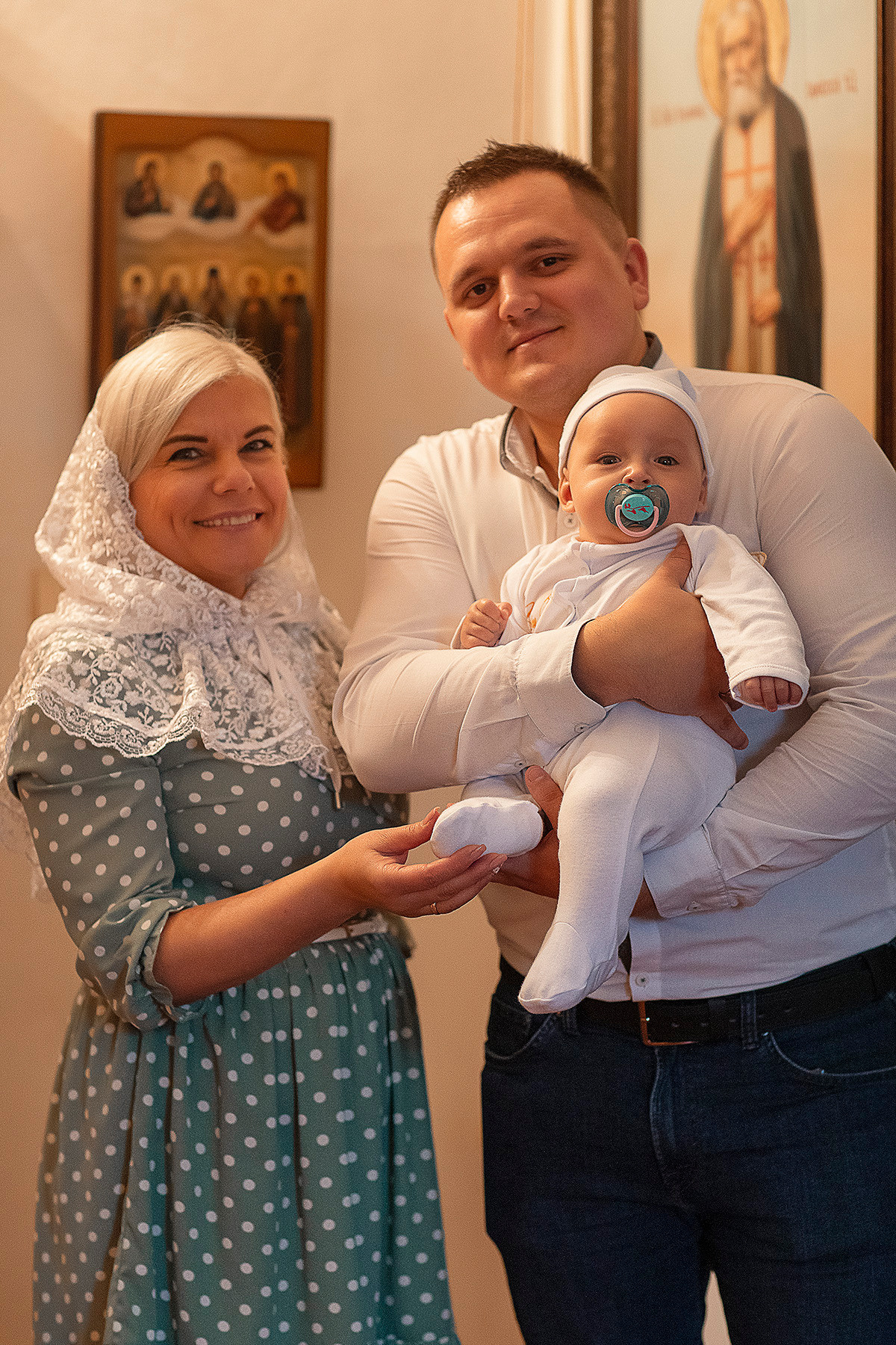 Крещение Кирилла. Свадебный и портретный фотограф
