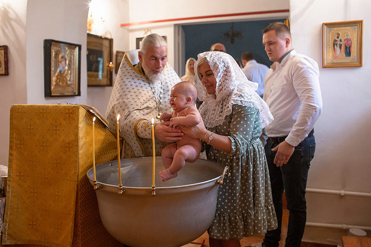 Крещение Кирилла. Свадебный и портретный фотограф