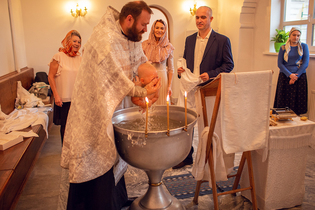 Крещение Михаила. Свадебный и портретный фотограф