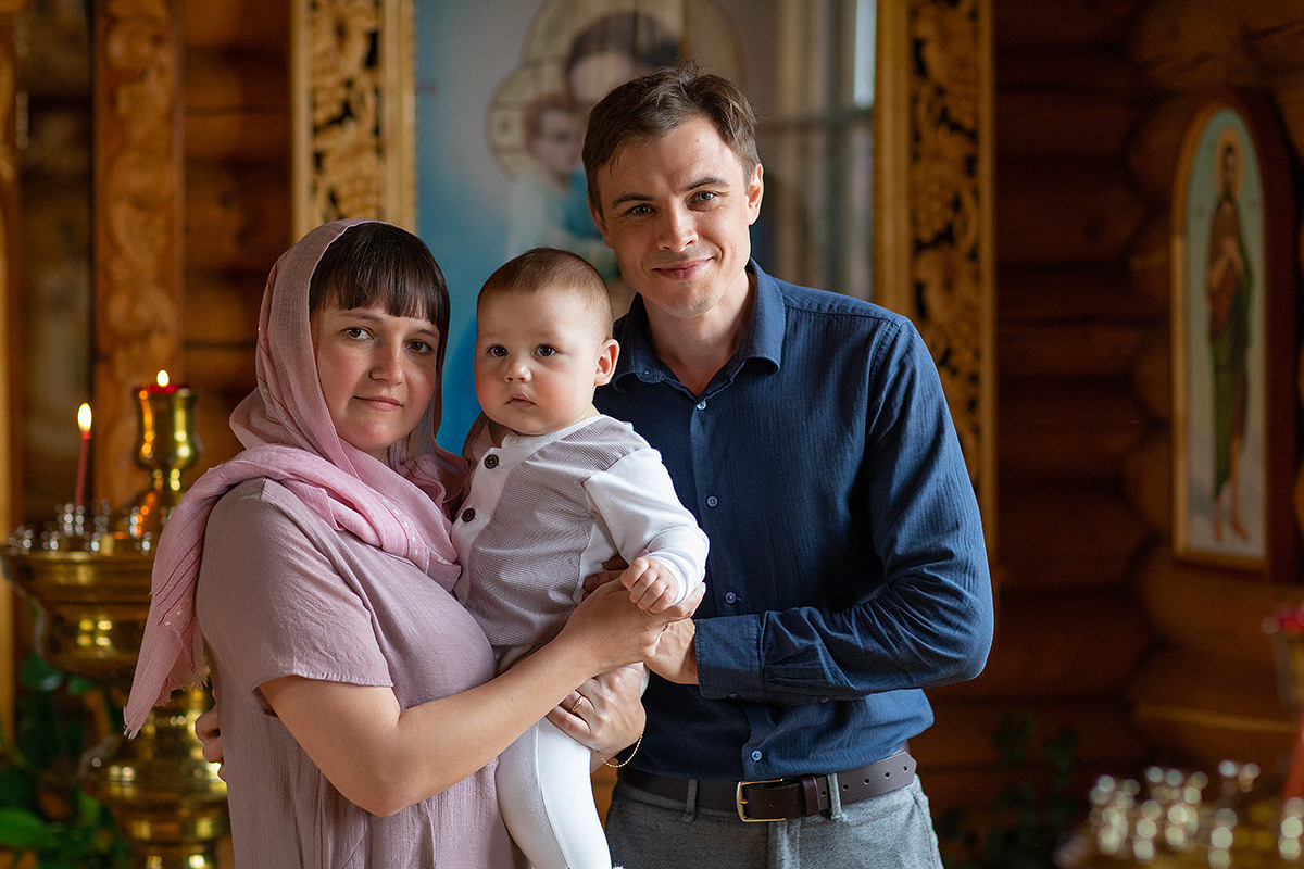 Крещение Алексея. Свадебный и портретный фотограф