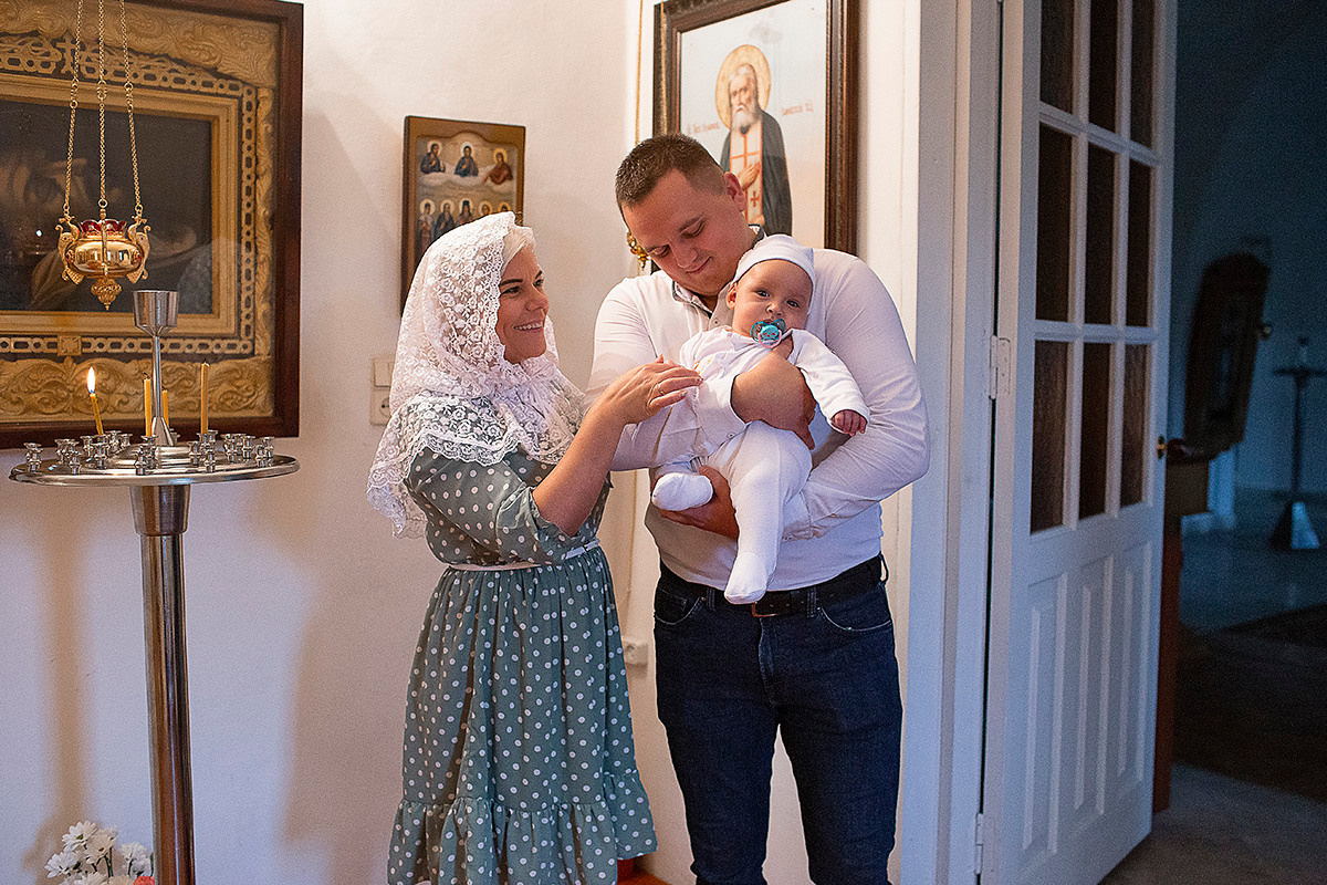Крещение Кирилла. Свадебный и портретный фотограф