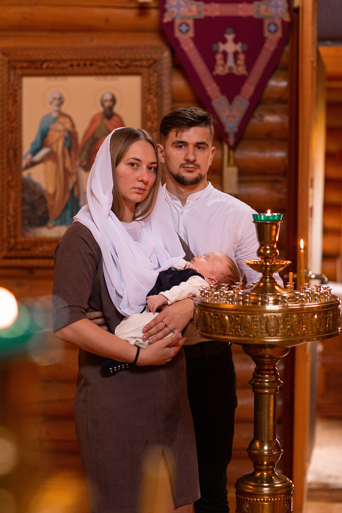 Крещение Марка. Свадебный и портретный фотограф