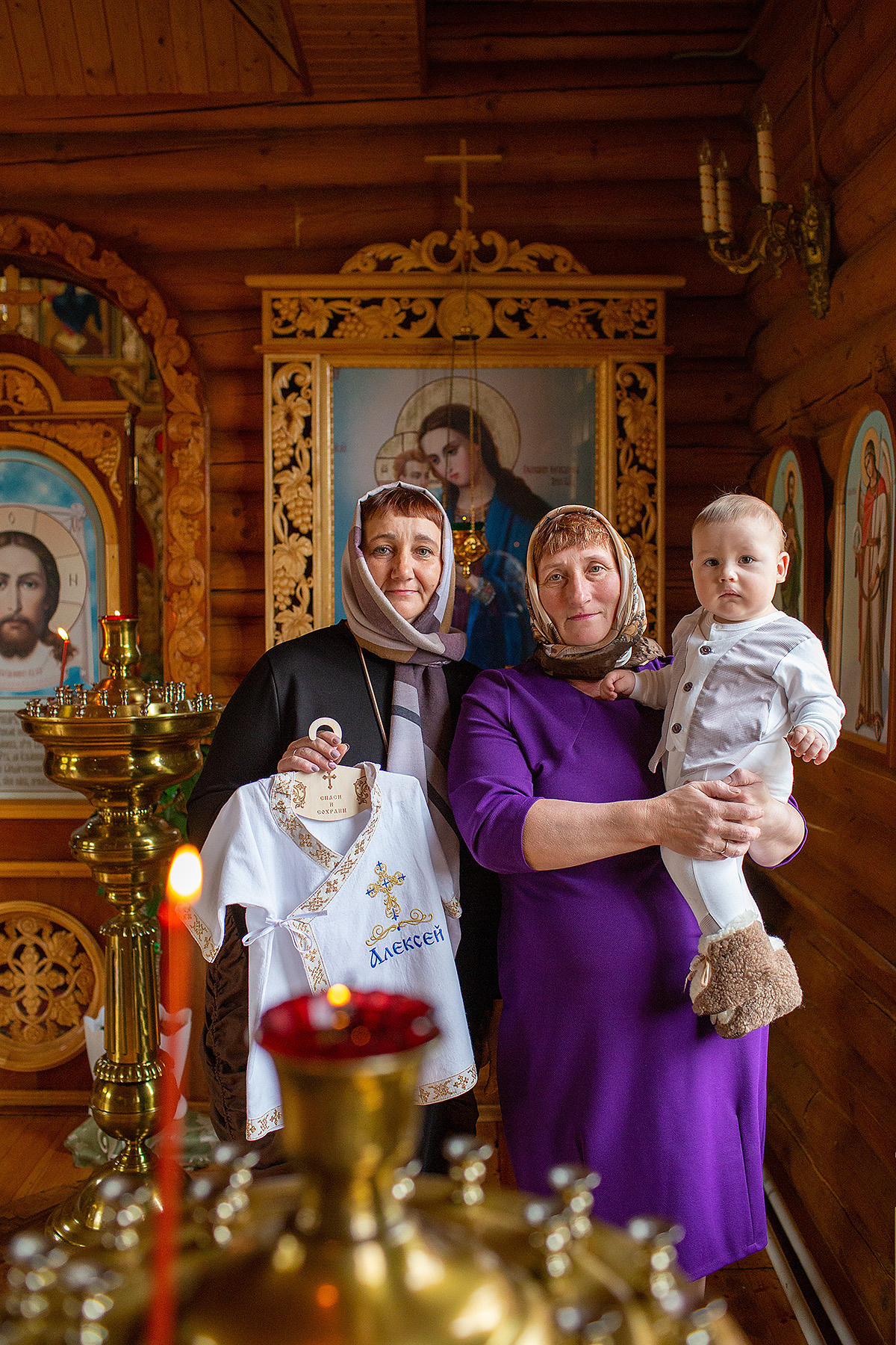 Крещение Алексея. Свадебный и портретный фотограф
