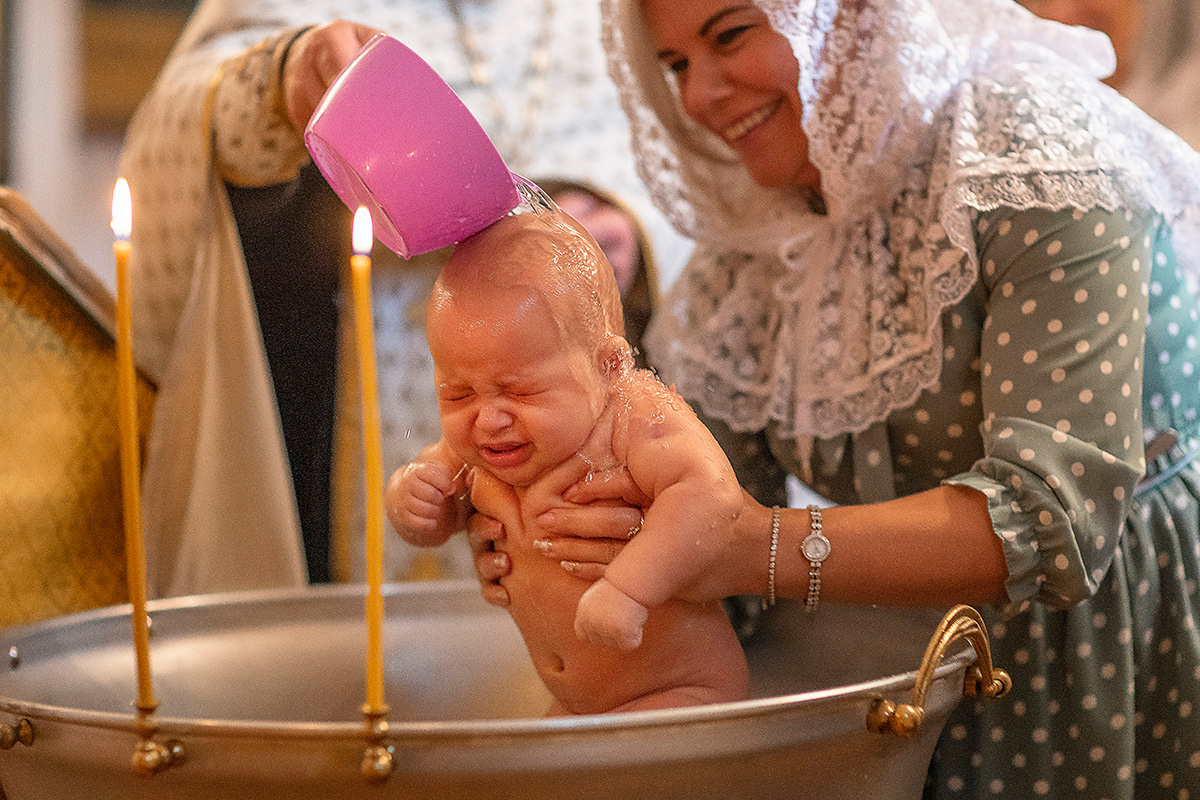 Крещение Кирилла. Свадебный и портретный фотограф