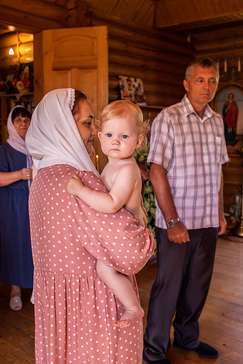 Крещение Василисы. Свадебный и портретный фотограф