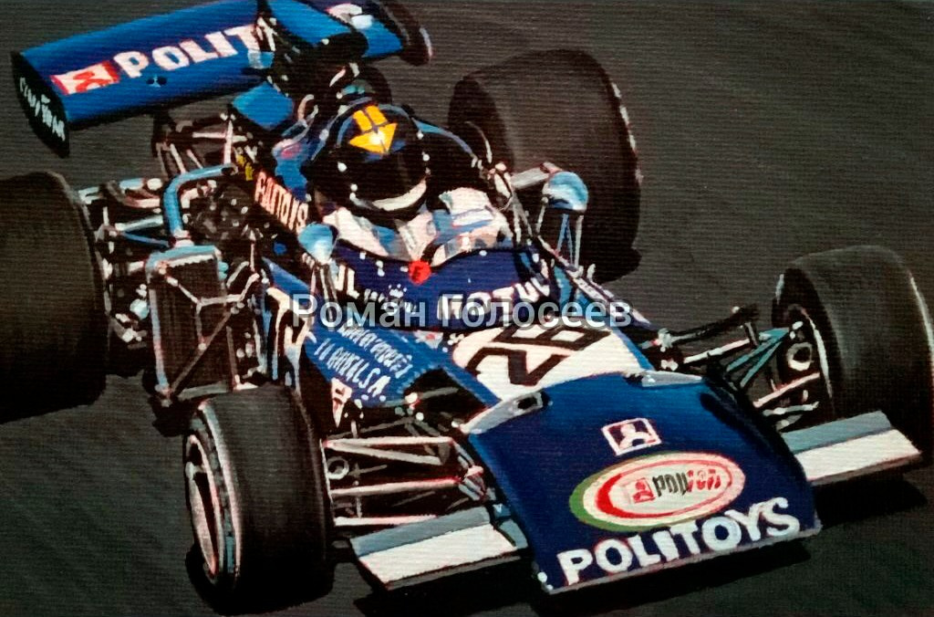 "Карлос Пасе, Марч 711,1972", 11х17, холст с картон, масло, 06.10.2023