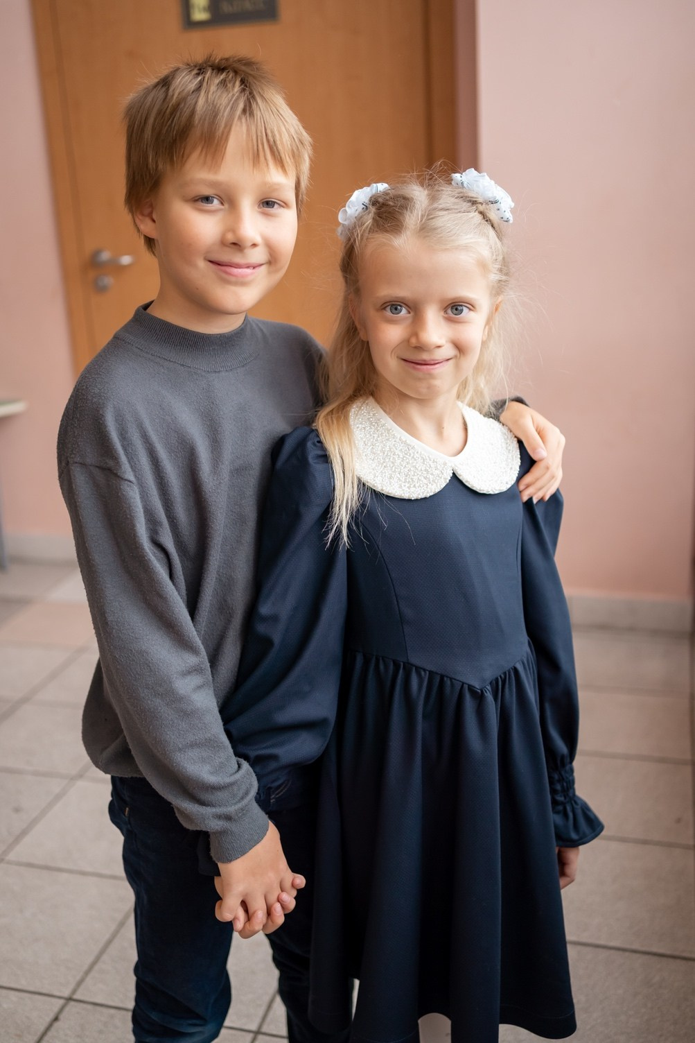 Первоклассники. Семейный фотограф Варвара Сорока в городе Москве