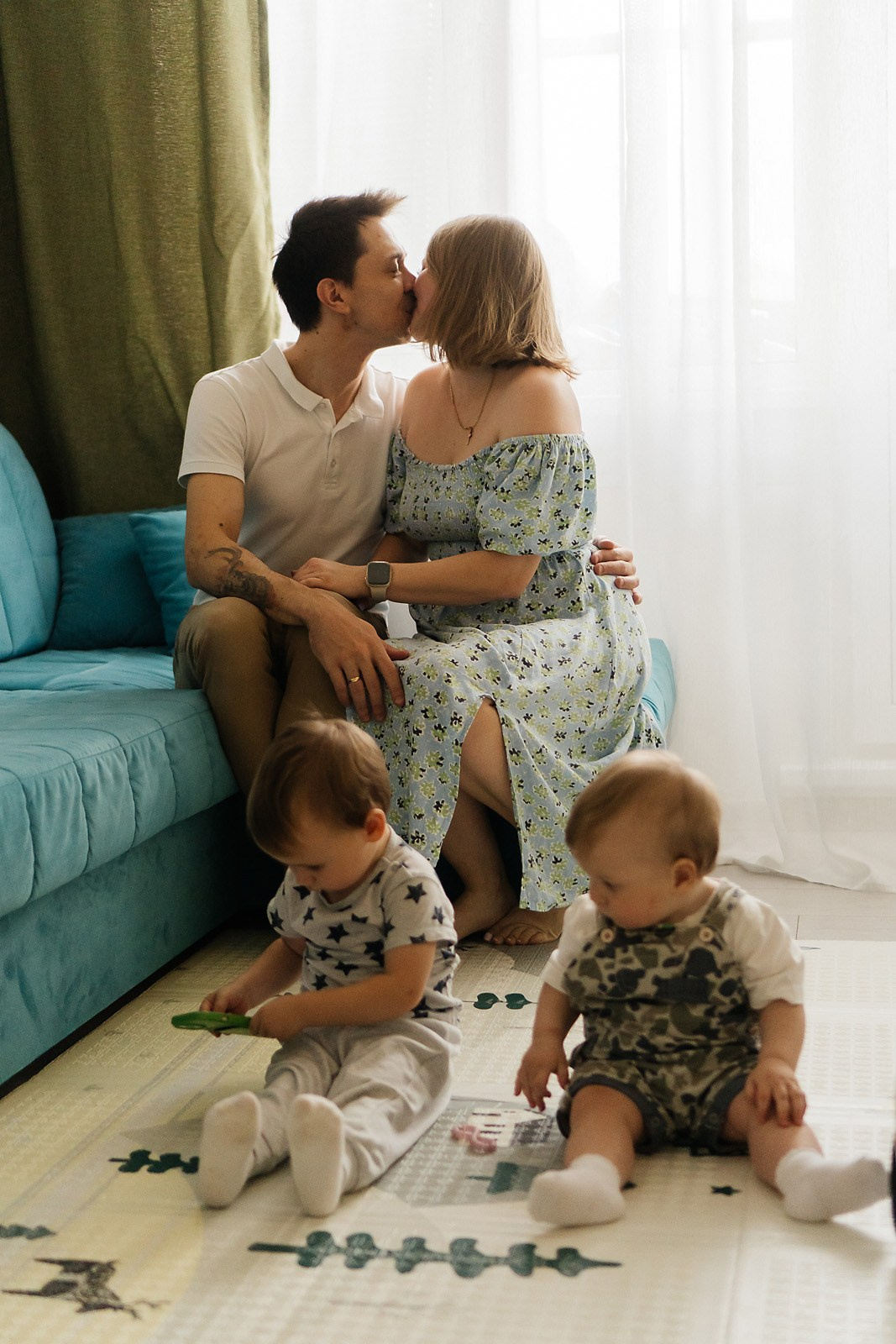 Вика, Ваня, Макс и Егорка. Семейный и свадебный фотограф в Москве Вероника Жибинова