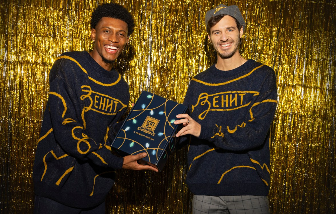 Новогодняя промо съемка для ФК «Зенит». Профессиональный фотограф в Санкт-Петербурге Алена Яшина