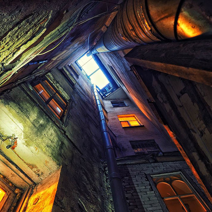 Колодцы городских закоулков