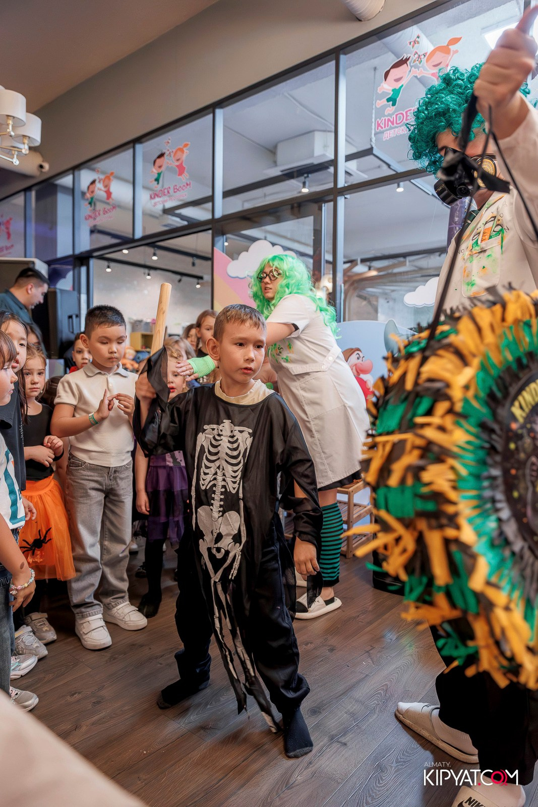 HALLOWEEN В KINDER BOOM. КИПЯТКОМ АЛМАТЫ!