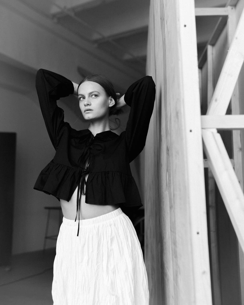 Модельные тесты Вики | Женское портфолио в Москве