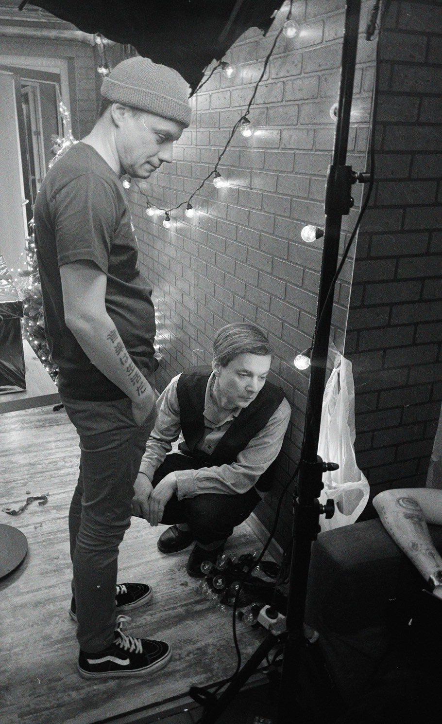 CHAYKA BAND — NEW YEAR CLIP BACKSTAGE. Фотография для артистов