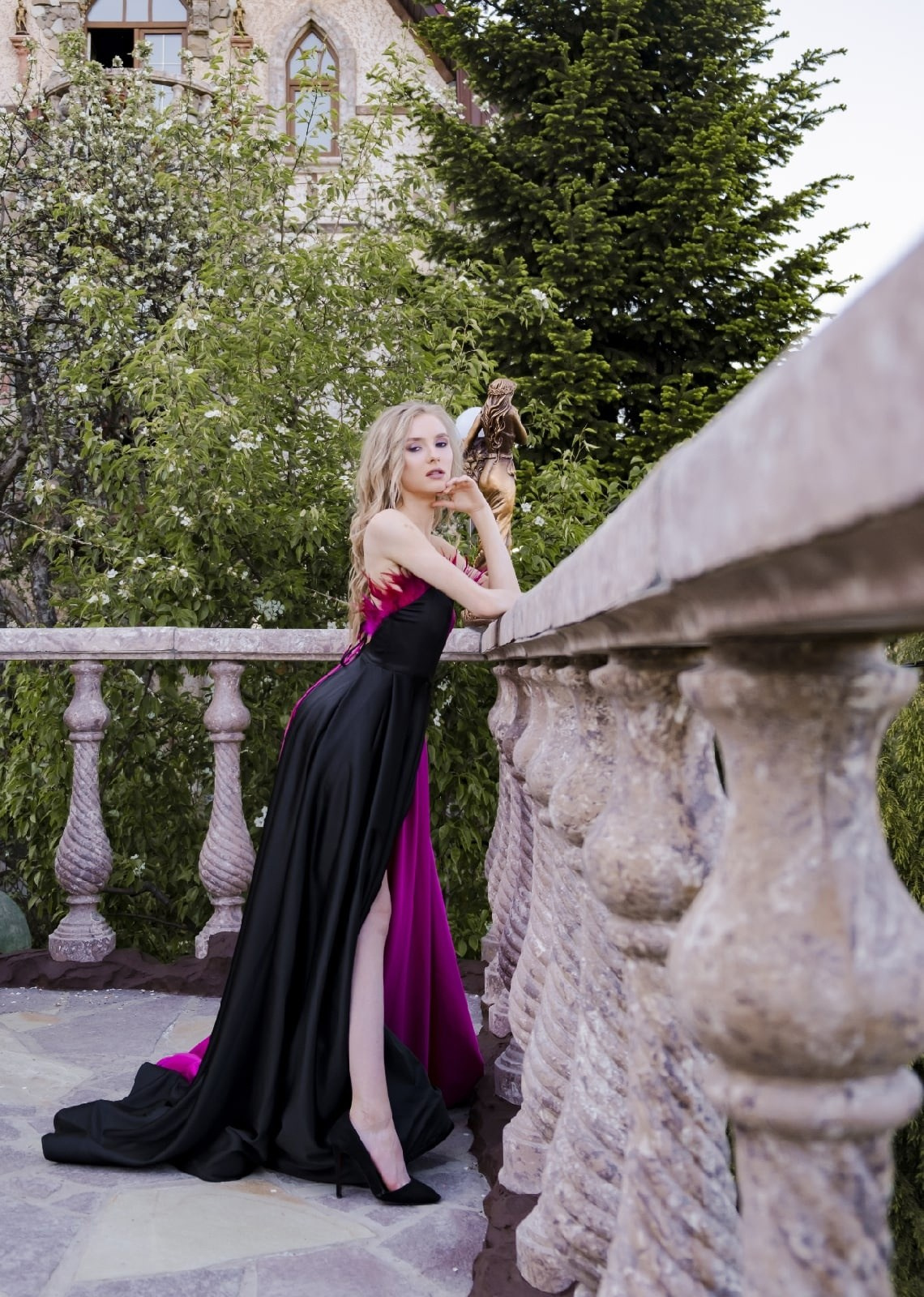 Purple&black. Невеста