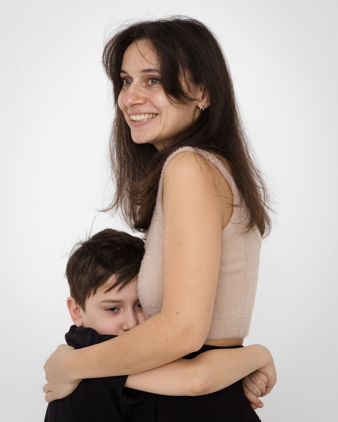 ZARA WITH BOYS 2023. Portrait photographer Masha Murzha